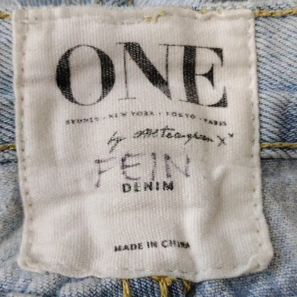 One Teaspoon Awesome Baggies Jeans - Wilde Size 27 - Picture 5 of 8